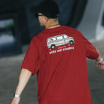 The North Face U VAN LIFE GRAPHIC SS TEE 旅行車標語短Tee