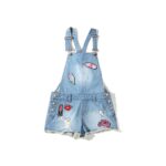 UP Sweety UPST PATCH / OVERRALLS DENIM SHORTS