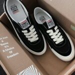 Vision Street Wear FLAT-TOP 復古街頭滑板鞋/黑 V231NY700802