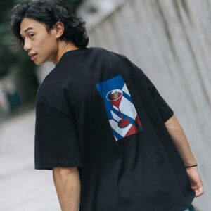 Yassy Martini Party 酒杯圖短Tee 兩色