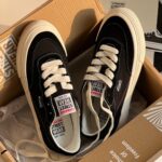 Vision Street Wear FLAT-TOP 復古街頭滑板鞋/黑 V231NY700802