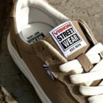 Vision Street Wear FLAT-TOP 復古街頭滑板鞋/奶茶色 V241NY300375 (複製)