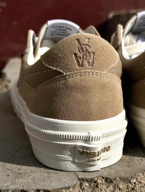 Vision Street Wear FLAT-TOP 復古街頭滑板鞋/奶茶色 V241NY300375 (複製)