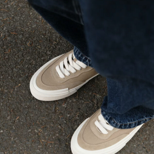 Vision Street Wear FLAT-TOP 復古街頭滑板鞋/奶茶色 V241NY300375 (複製)