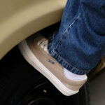 Vision Street Wear FLAT-TOP 復古街頭滑板鞋/奶茶色 V241NY300375 (複製)