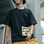 UNDER PEACE DAILY / DESERT CAMO FR SHOULDER POUCH