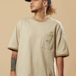 UNDER PEACE BASIC / POCKET OVERSIZE TEE