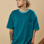 UNDER PEACE BASIC / POCKET OVERSIZE TEE