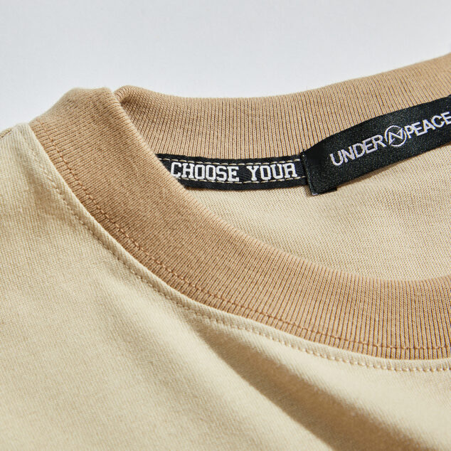 UNDER PEACE BASIC / POCKET OVERSIZE TEE