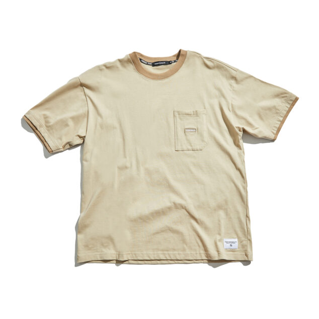 UNDER PEACE BASIC / POCKET OVERSIZE TEE