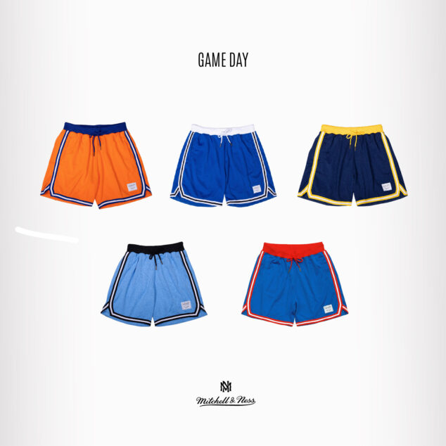 Mitchell & Ness Branded Game Day Shorts 短褲 5色