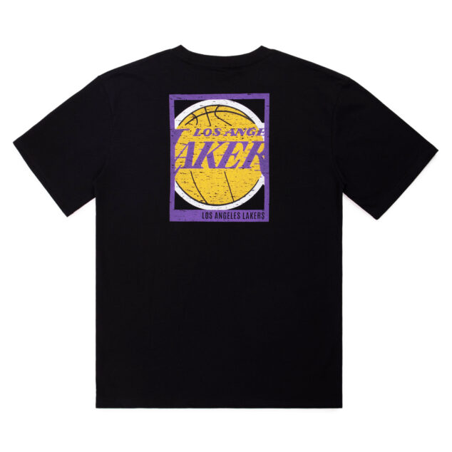 Mitchell & Ness NBA Big Box Tee 湖人 黑