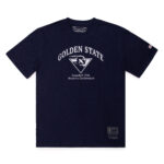 Mitchell & Ness NBA Monotone Tee 勇士 藏青