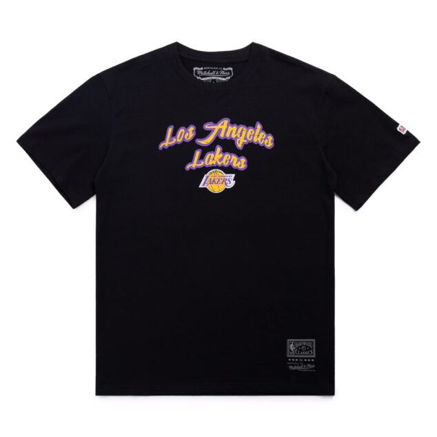 Mitchell & Ness NBA Highlight Tee 湖人 黑