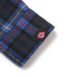 UP Sweety CURSIVE LOGO / FLANNEL CHECK SHIRT.LS