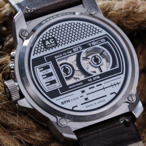 AC Automatic Cassette 復古卡帶式機械錶 TS2302B