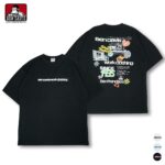 【BEN DAVIS】STICKER WORK TEE 泡泡字 骰子 花花 地球 愛心 貼紙 工作 短T 3色