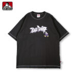 【BEN DAVIS】SPRAY ART CONTRAST STITCH TEE 猿人噴漆 街頭字體 外縫線設計 短T 4色