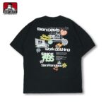 【BEN DAVIS】STICKER WORK TEE 泡泡字 骰子 花花 地球 愛心 貼紙 工作 短T 3色