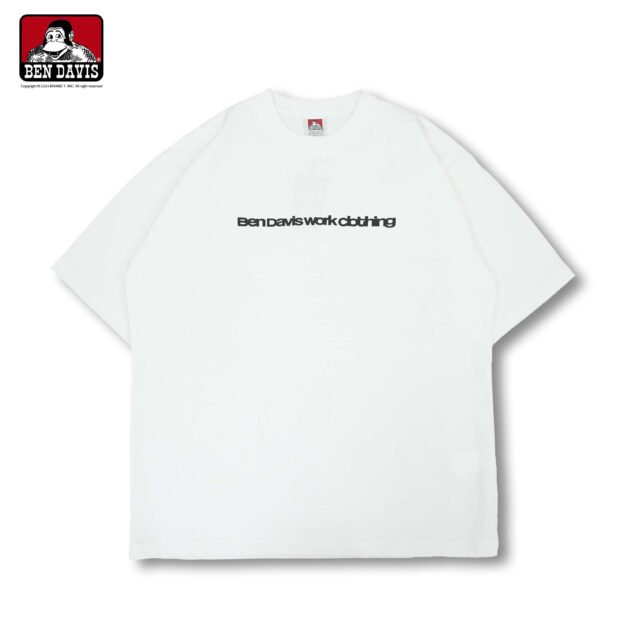 【BEN DAVIS】STICKER WORK TEE 泡泡字 骰子 花花 地球 愛心 貼紙 工作 短T 3色