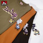 【BEN DAVIS】SPRAY ART CONTRAST STITCH TEE 猿人噴漆 街頭字體 外縫線設計 短T 4色