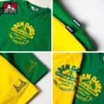 【BEN DAVIS】RECYCLE COTTON MIX PRINT 工作 猿人 抗菌 防臭 短T 2色