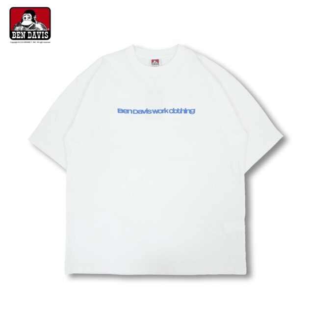 【BEN DAVIS】STICKER WORK TEE 泡泡字 骰子 花花 地球 愛心 貼紙 工作 短T 3色