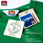 【BEN DAVIS】RECYCLE COTTON MIX PRINT 工作 猿人 抗菌 防臭 短T 2色