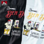 【BEN DAVIS】CUT HOUSE O/C SHIRT 理髮廳 猿人 刺繡 LOGO 短袖 襯衫 2色