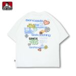 【BEN DAVIS】STICKER WORK TEE 泡泡字 骰子 花花 地球 愛心 貼紙 工作 短T 3色