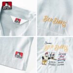 【BEN DAVIS】CUT HOUSE O/C SHIRT 理髮廳 猿人 刺繡 LOGO 短袖 襯衫 2色