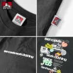 【BEN DAVIS】STICKER WORK TEE 泡泡字 骰子 花花 地球 愛心 貼紙 工作 短T 3色