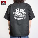 【BEN DAVIS】NEEDLEWORK S/S WORK SHIRT 雙口袋 骰子 刺繡 LOGO 工裝 短袖 襯衫 2色