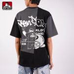 【BEN DAVIS】FRANKEN 塗鴉 猿人 8號球 骰子 刺繡 拼接 短T 3色